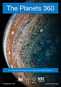 Poster for "The Planets 360: a musical tour of the Solar System" (EN)