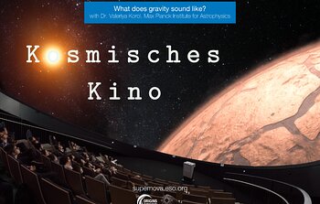 What does gravity sound like? Kosmisches Kino on 14. November