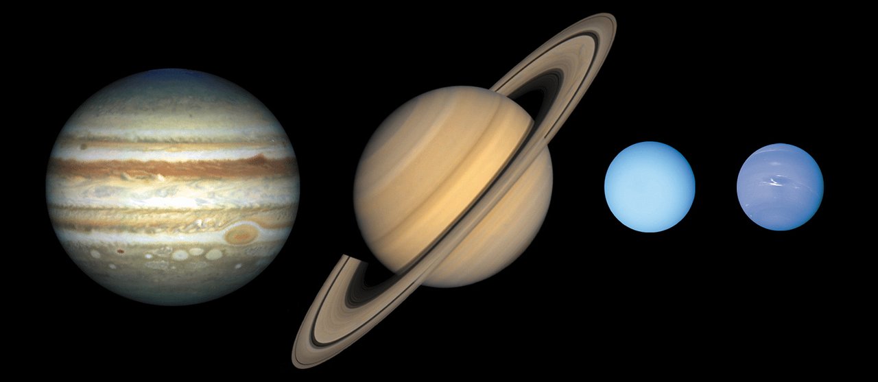 The gas giants