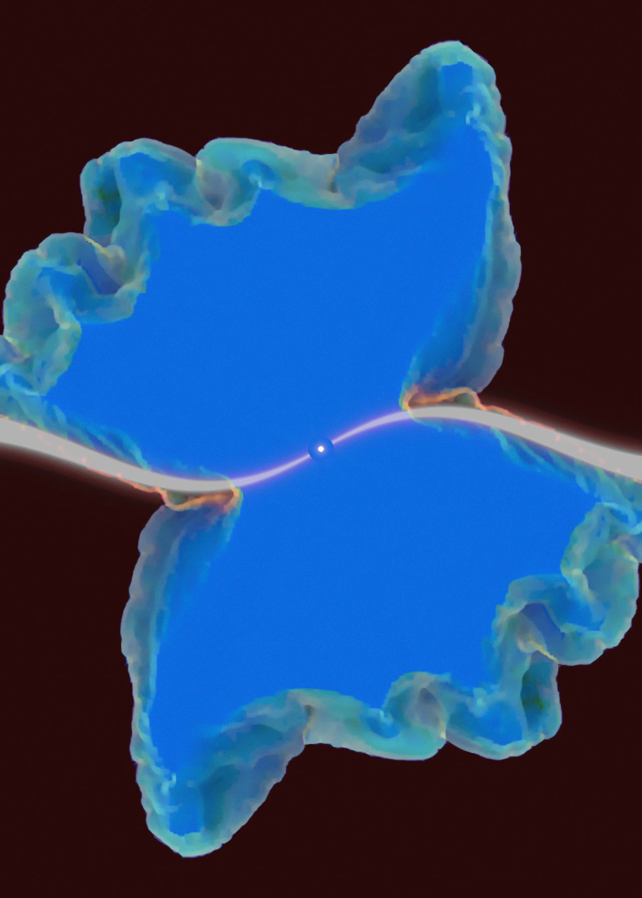 Simulation of planetary nebula