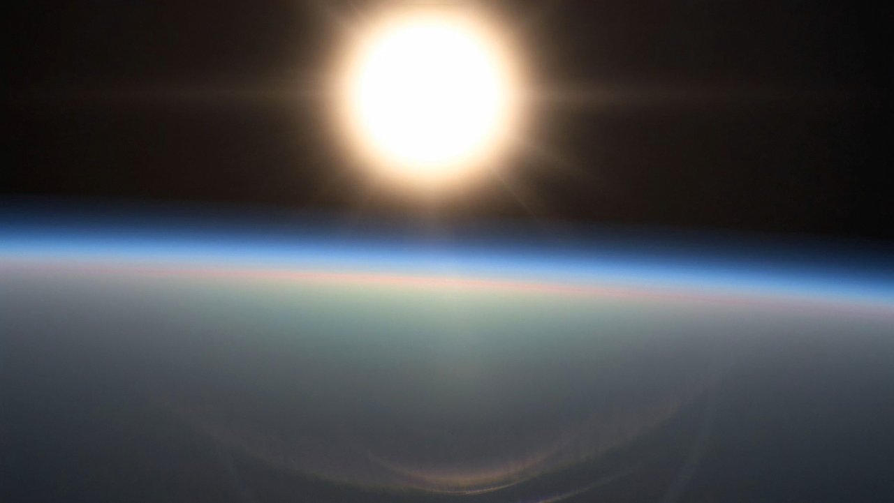 Exoplanet sunset