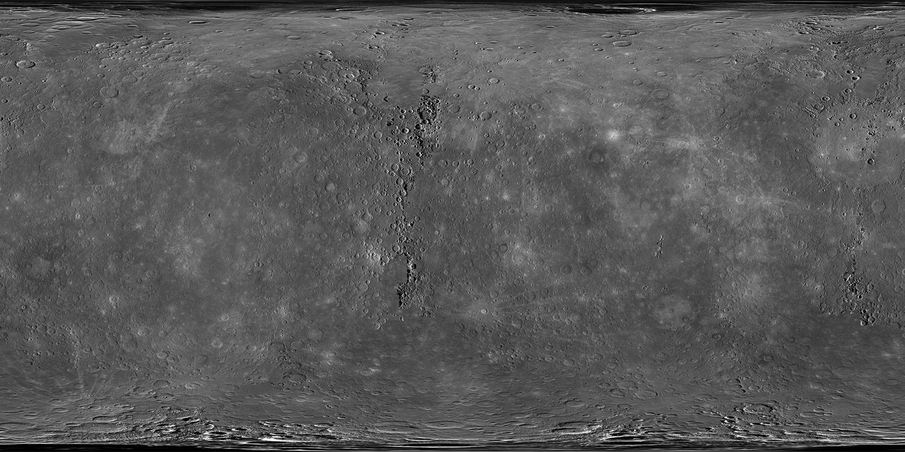 Nasa Mercury Map