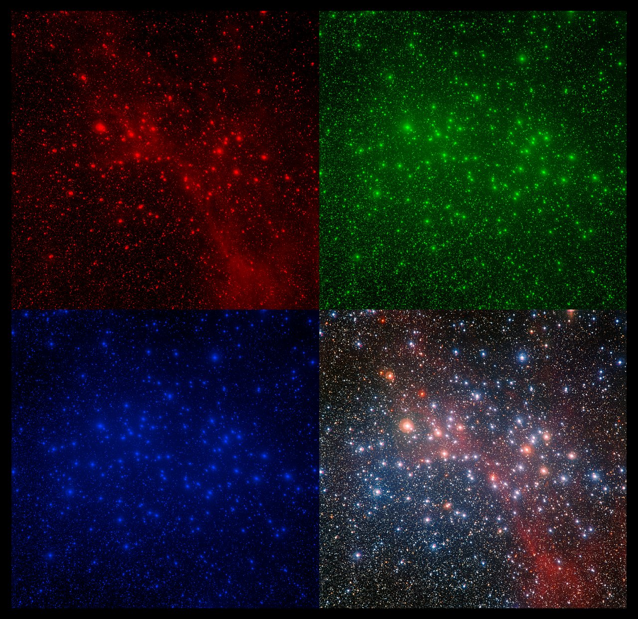 Creating the star cluster NGC 3532 ESO Supernova