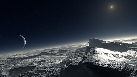 Pluto (artist's impression)