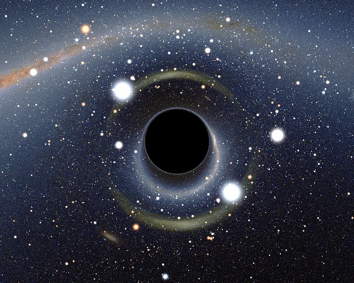 Was Passiert Wenn Man In Ein Schwarzes Loch Fällt supernova.eso.org