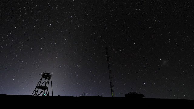 Night-Time Time-lapse at Cerro Armazones