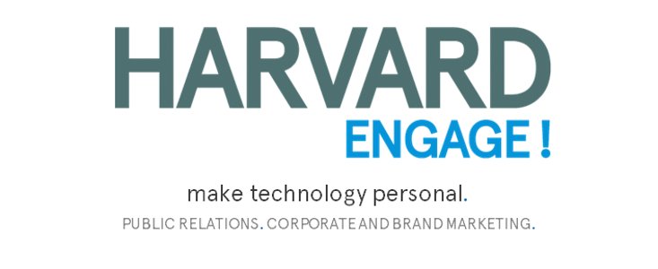 HARVARD engage! COMMUNICATIONS logo