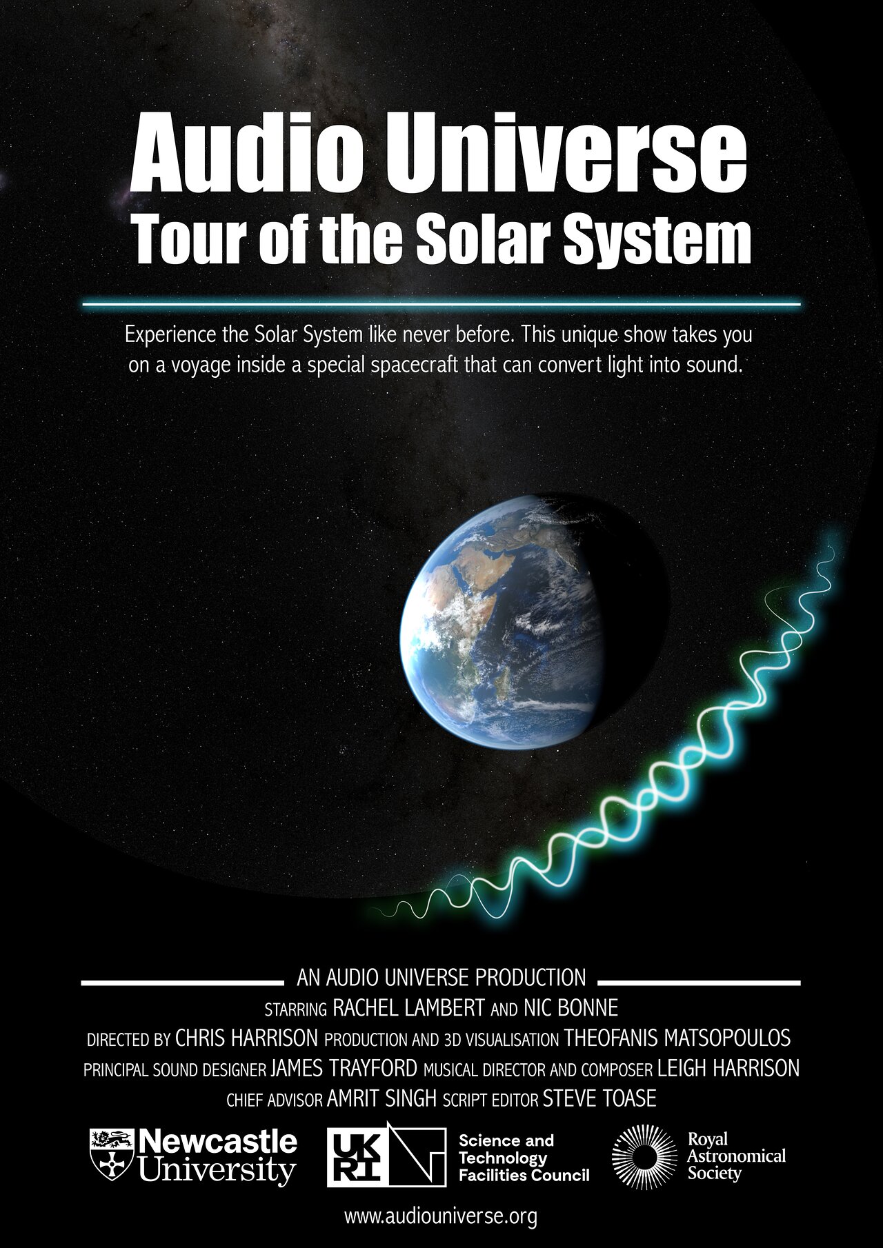Audio Universe: Tour of the Solar System poster (EN)