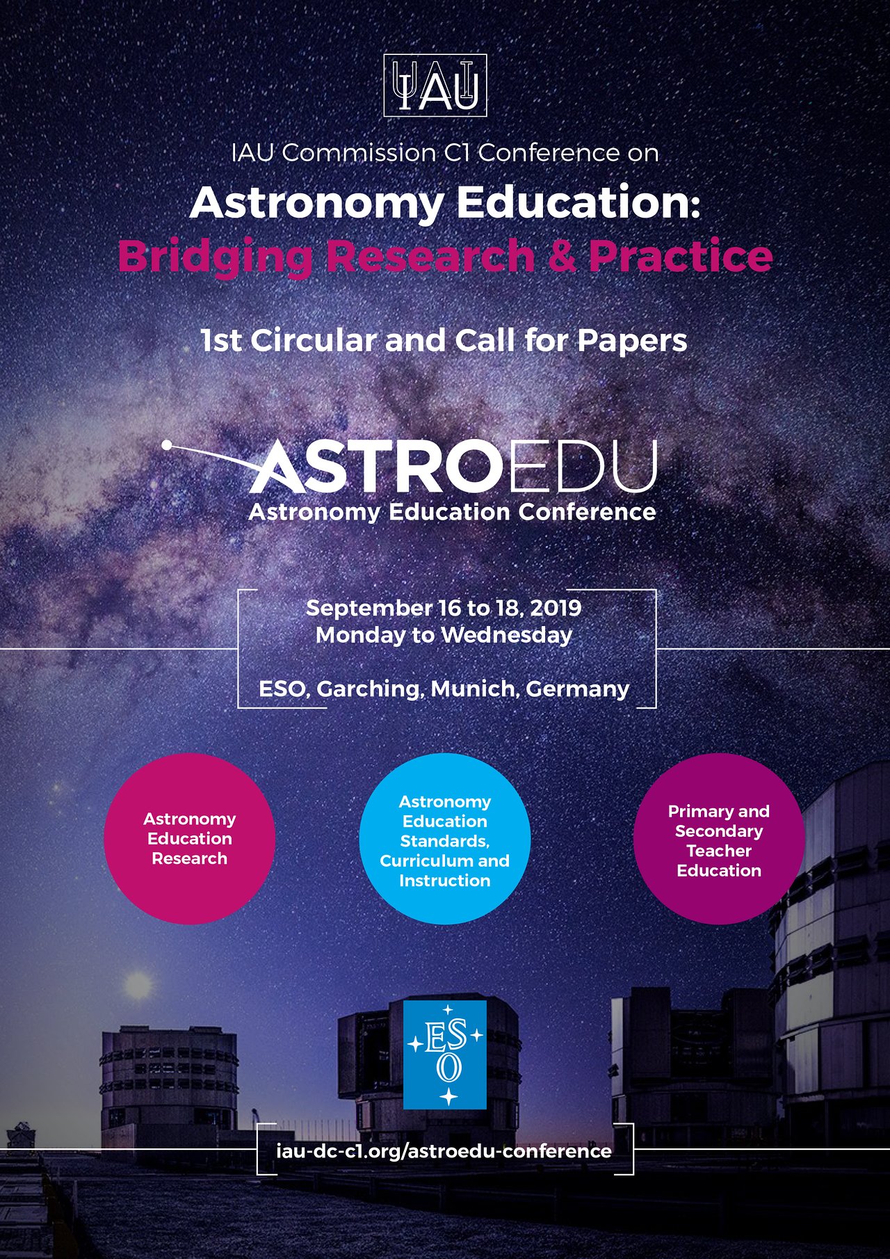 2019 IAU Astronomy Education Conference | ESO Supernova