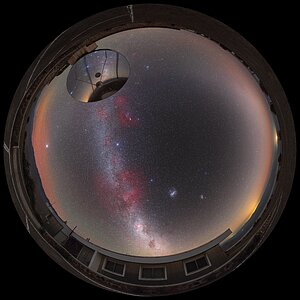 A comet across the zodiac