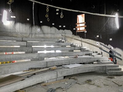 Construction of the seating