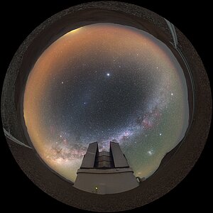 Fulldome of VISTA telescope