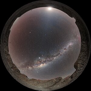 Milky Way above the ELT site