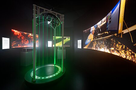 Laser, Light, Life temporary exhibition