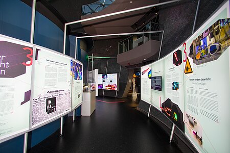 Laser, Light, Life temporary exhibition