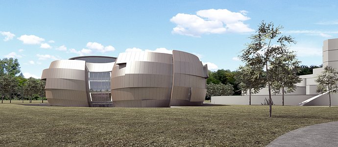 Das neue Planetarium und Ausstellungszentrum am ESO-Hauptsitz
