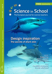 Titelseite von Science in School Ausgabe 41