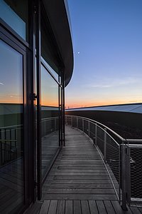 Pathway to sunset