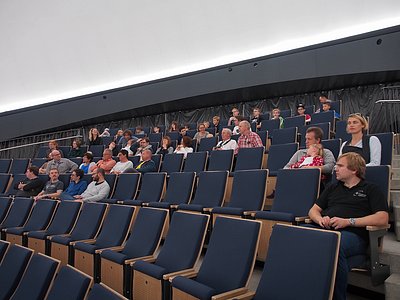 First planetarium show at ESO Supernova
