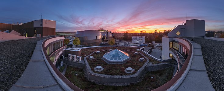 ESO Supernova at sunset