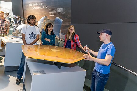 ESO Supernova inauguration day