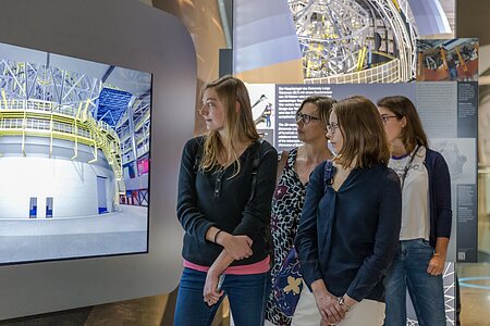 ESO Supernova inauguration day