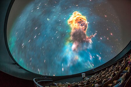 The Carina Nebula in fulldome