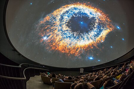 The Helix Nebula in fulldome