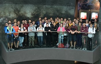 10 000th student visits the ESO Supernova