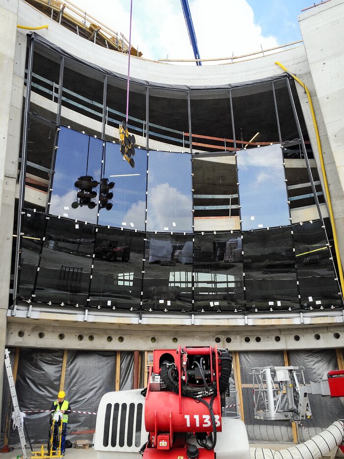 Creating the facade of the Supernova
