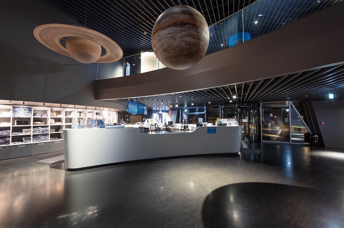 Supernova Reception at night