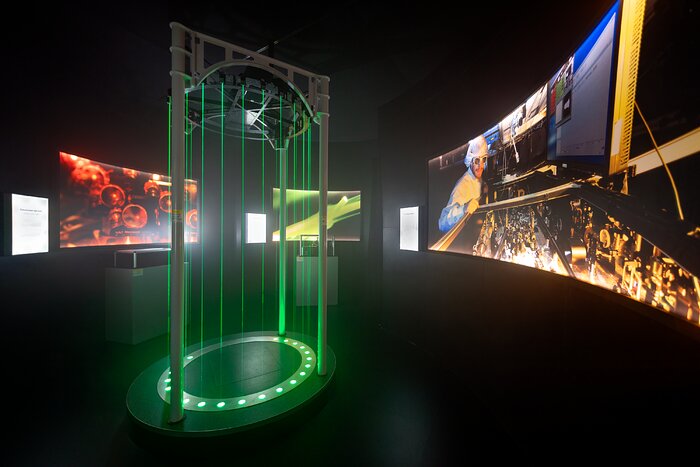 Laser, Light, Life temporary exhibition