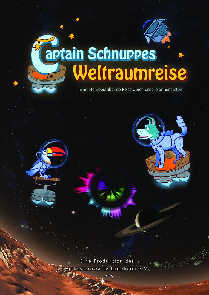 Poster for "Captain Schnuppes Weltraumreise"