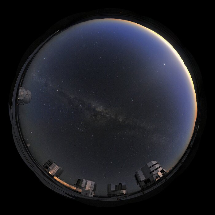 Panoramic view of VLT