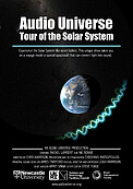 Audio Universe Tour of the Solar System Poster (EN)