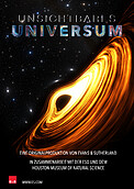 Key visual vertical "Unsichtbares Universum" poster (DE)
