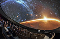 Sonnenaufgang im Planetarium der ESO Supernova